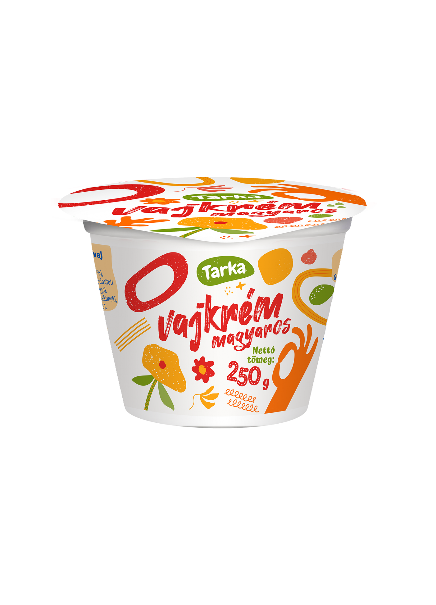 Tarka vajkrém magyaros 250g